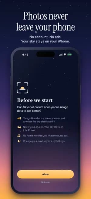 Skyshot App Store screenshot 07